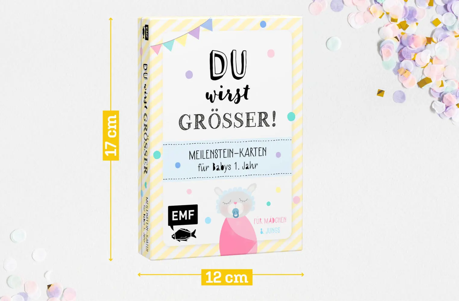 Bild: 9783863559212 | Du wirst größer! Meilenstein-Karten für Babys 1. Jahr | Box | 30 S.