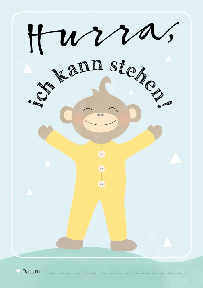 Bild: 9783863559212 | Du wirst größer! Meilenstein-Karten für Babys 1. Jahr | Box | 30 S.