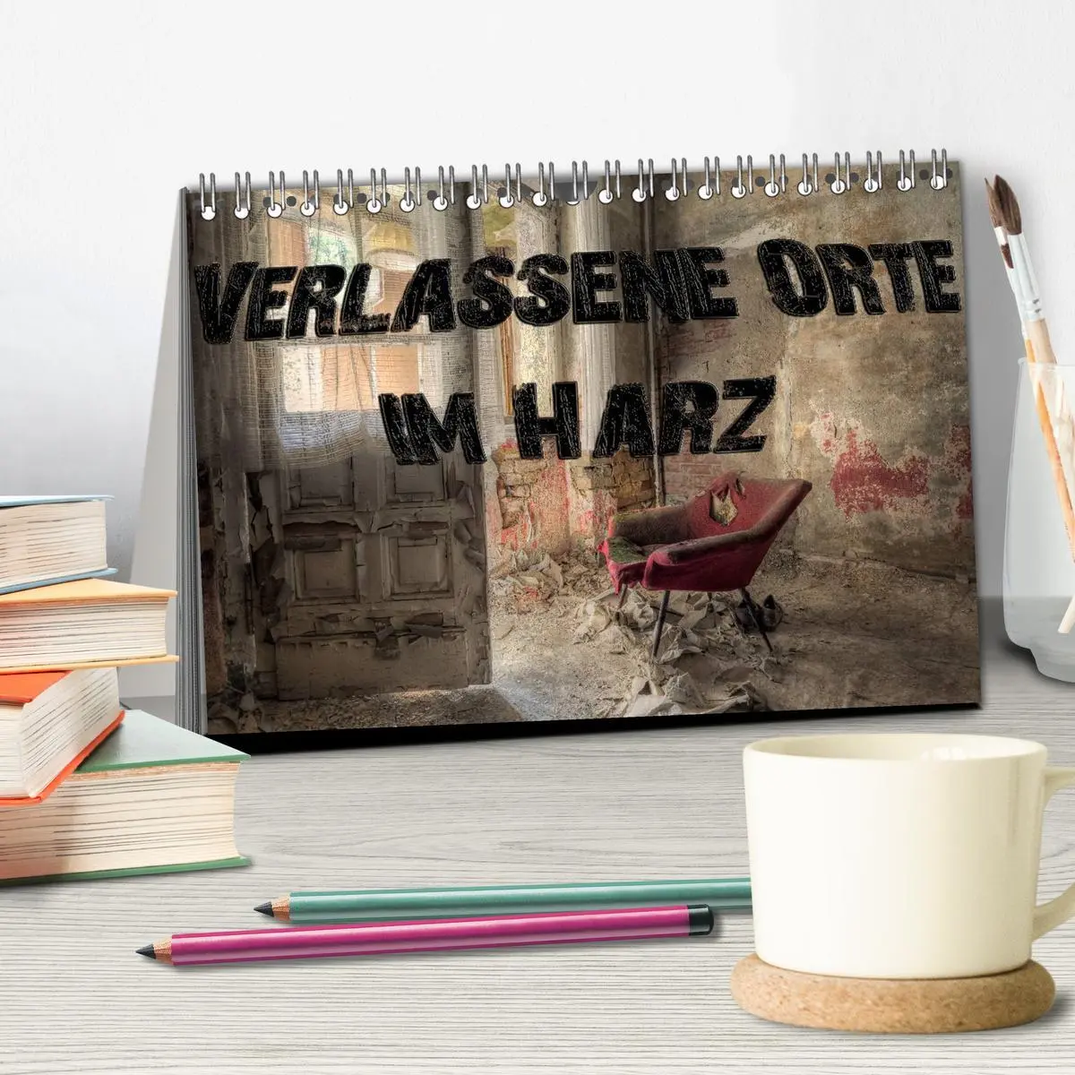Bild: 9783457959312 | Verlassene Orte im Harz (Tischkalender 2026 DIN A5 quer), CALVENDO...