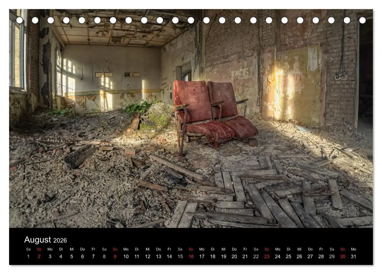 Bild: 9783457959312 | Verlassene Orte im Harz (Tischkalender 2026 DIN A5 quer), CALVENDO...