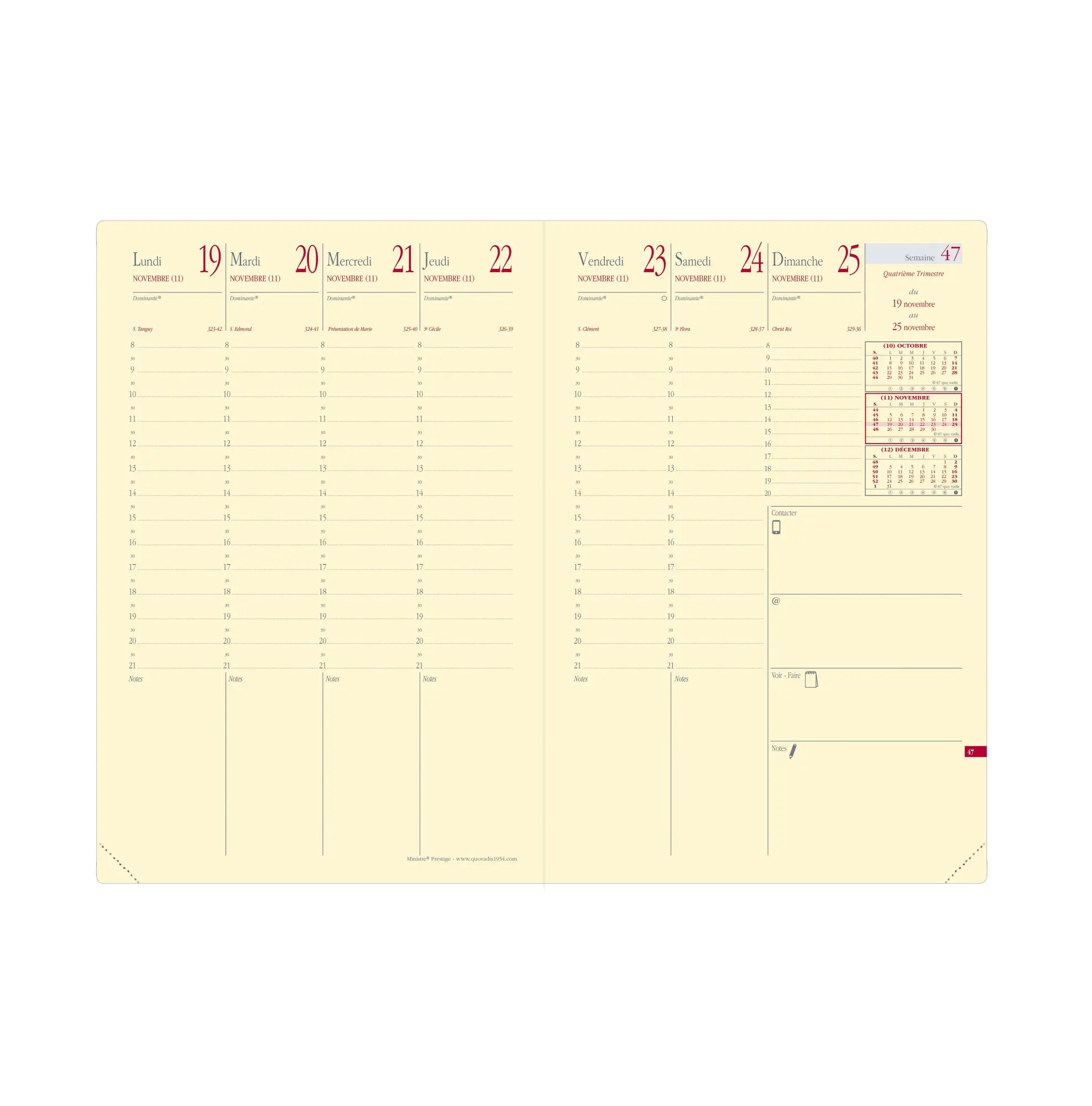 Bild: 3371010549412 | MINISTER PREST vz DE Marlow grau 2027 | Kalender im Schreibtischformat