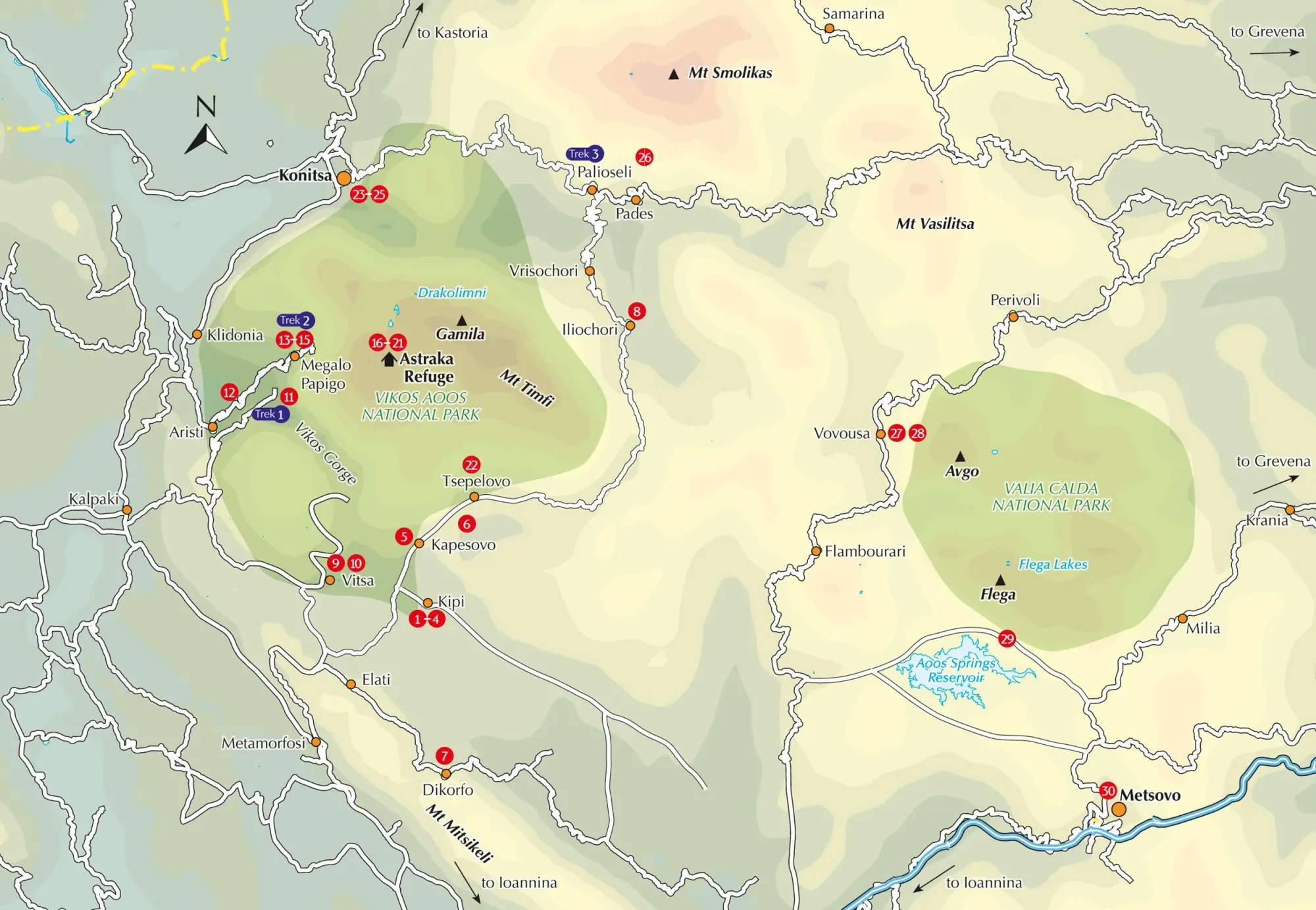 Bild: 9781852849412 | Walking and Trekking in Zagori | Aris Leontaritis | Taschenbuch | 2025