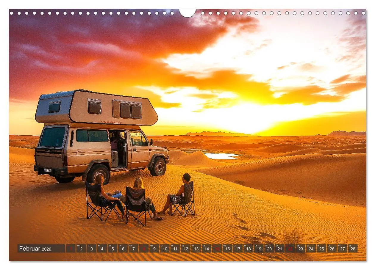 Bild: 9783457329412 | Abenteuer Wildcamping - Mit dem Camper um die Welt (Wandkalender...