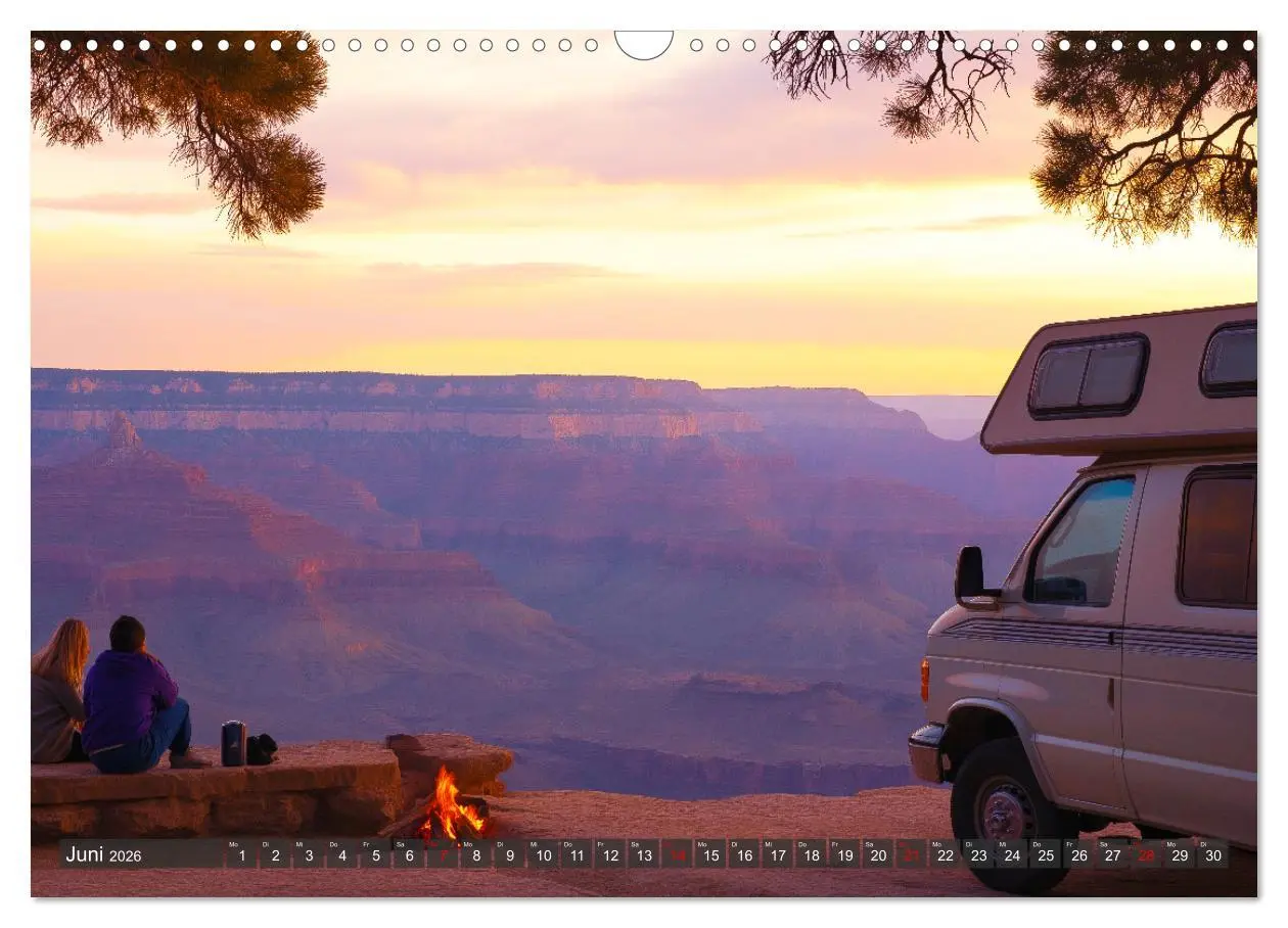Bild: 9783457329412 | Abenteuer Wildcamping - Mit dem Camper um die Welt (Wandkalender...