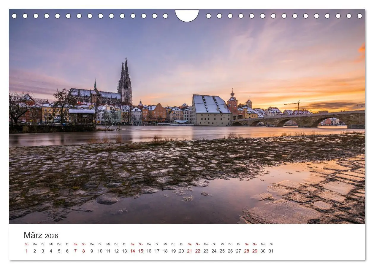 Bild: 9783457639412 | Regensburg kunstvoll in Szene gesetzt (Wandkalender 2026 DIN A4...