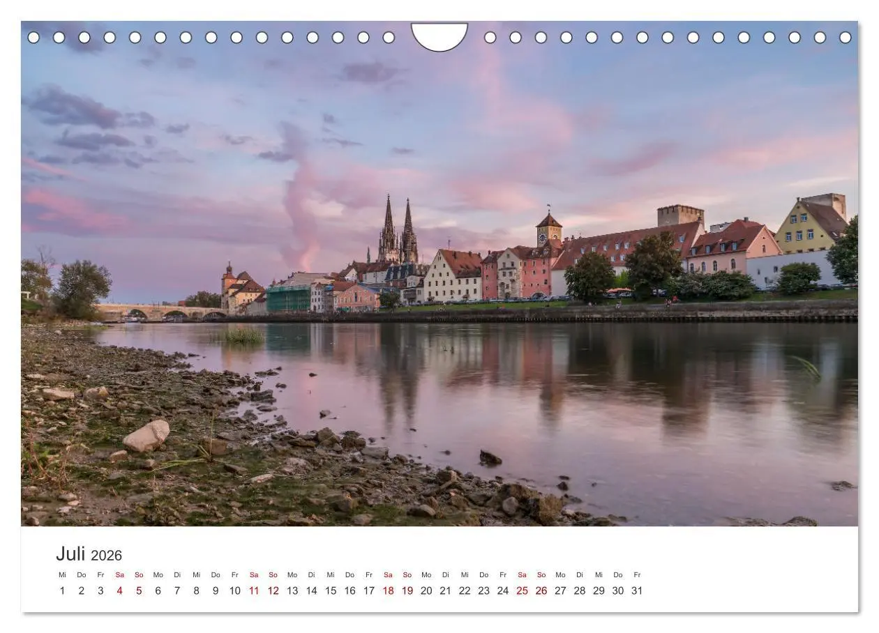 Bild: 9783457639412 | Regensburg kunstvoll in Szene gesetzt (Wandkalender 2026 DIN A4...