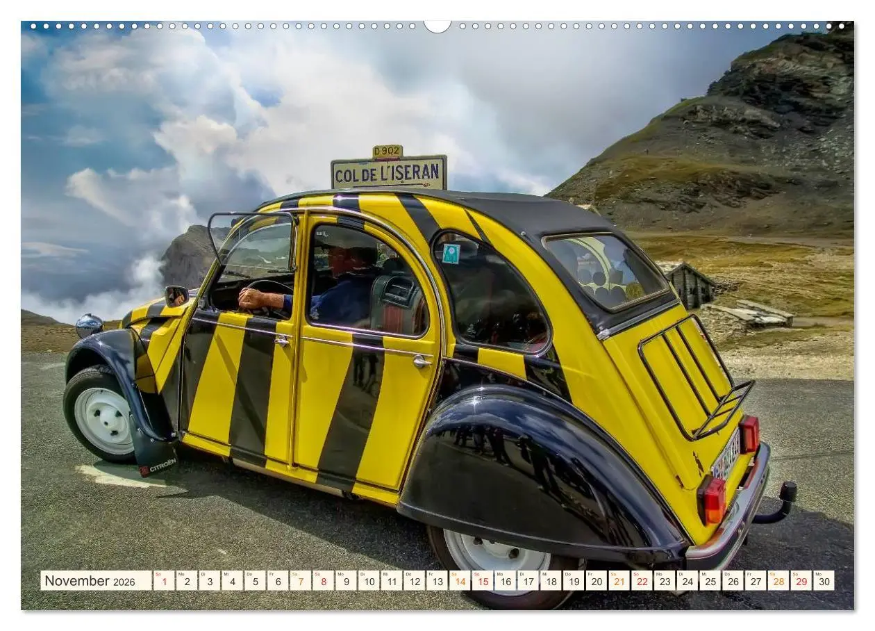 Bild: 9783457949412 | Citroën 2CV - geliebte Ente (hochwertiger Premium Wandkalender 2026...
