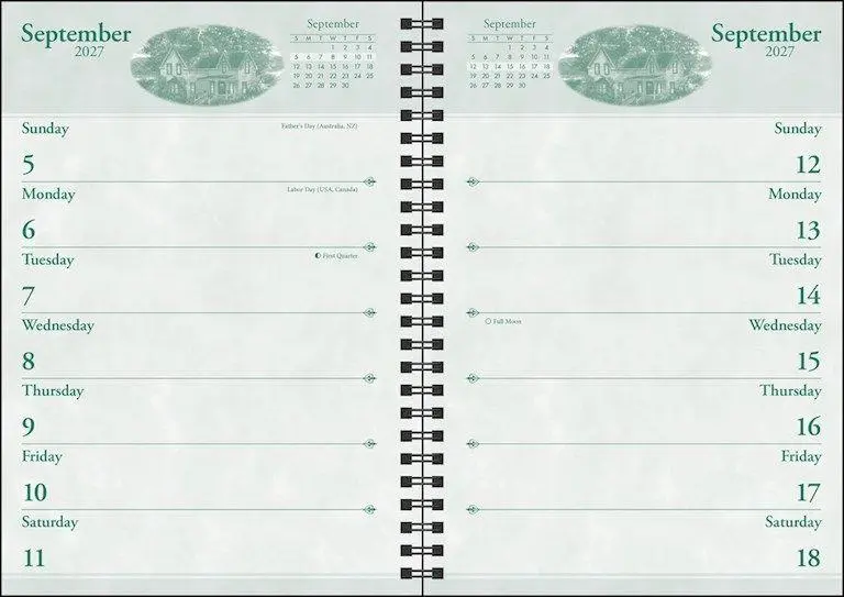 Bild: 9798881609412 | Thomas Kinkade: Engagement Calendar with Scripture 2027 | Andrews