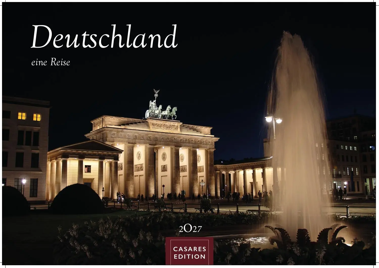 Cover: 9781835249512 | Deutschland Kalender 2027 - Wandkalender Fotokalender Deutschland...