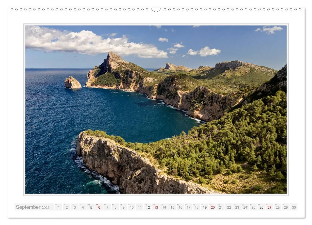 Bild: 9783516199512 | Mallorca - Der Norden (Wandkalender 2026 DIN A2 quer), CALVENDO...