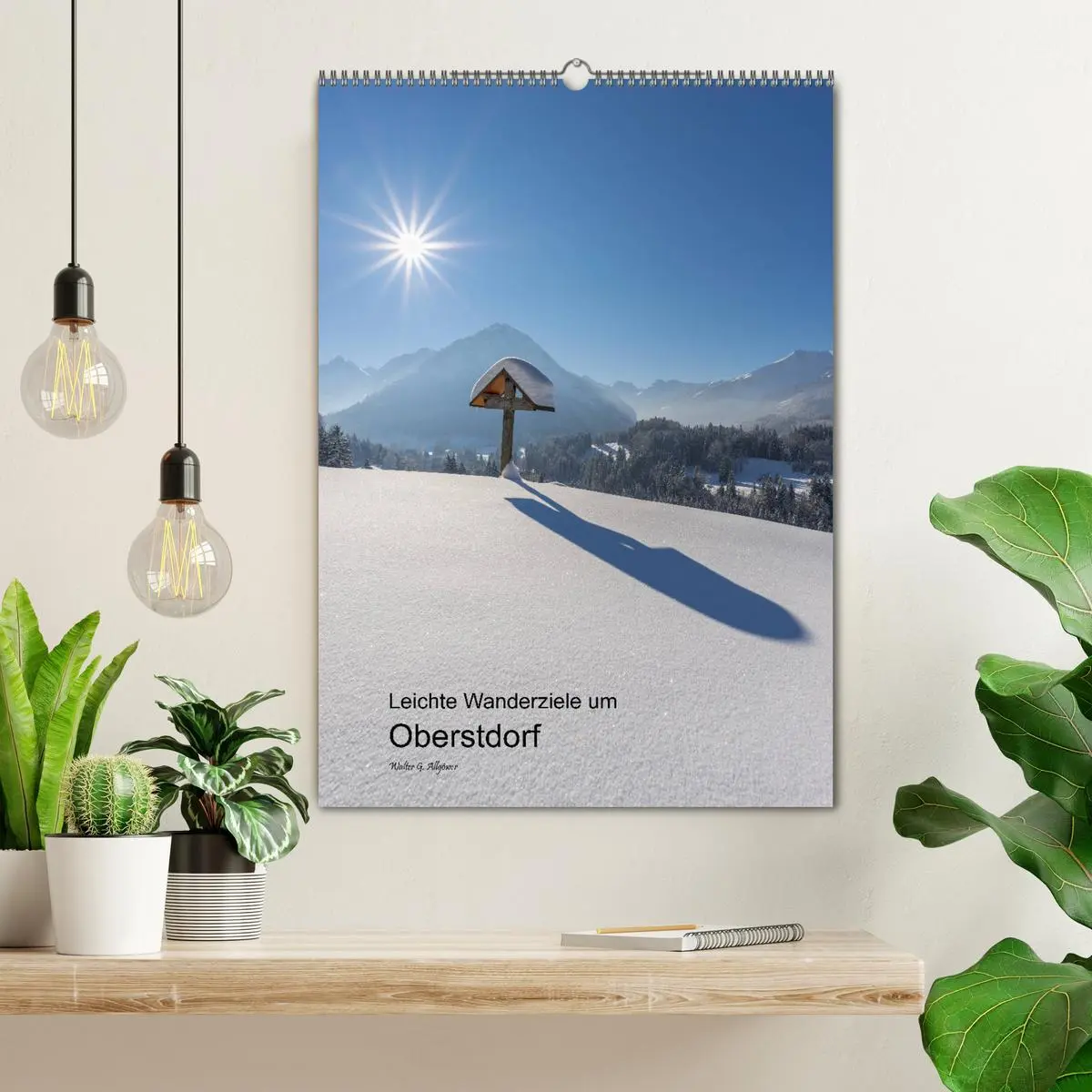 Bild: 9783516409512 | Leichte Wanderziele um Oberstdorf (Wandkalender 2026 DIN A2 hoch),...