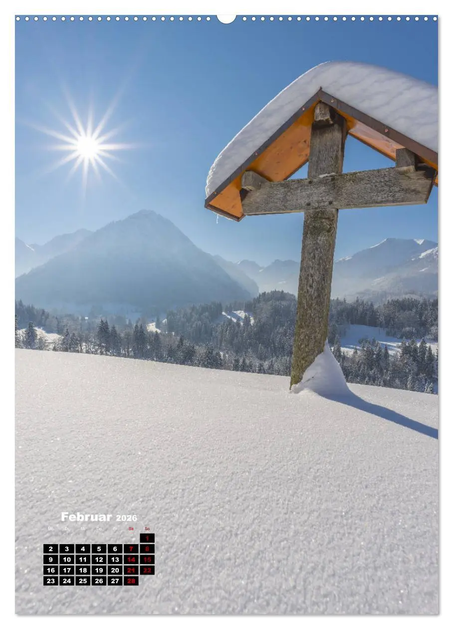Bild: 9783516409512 | Leichte Wanderziele um Oberstdorf (Wandkalender 2026 DIN A2 hoch),...