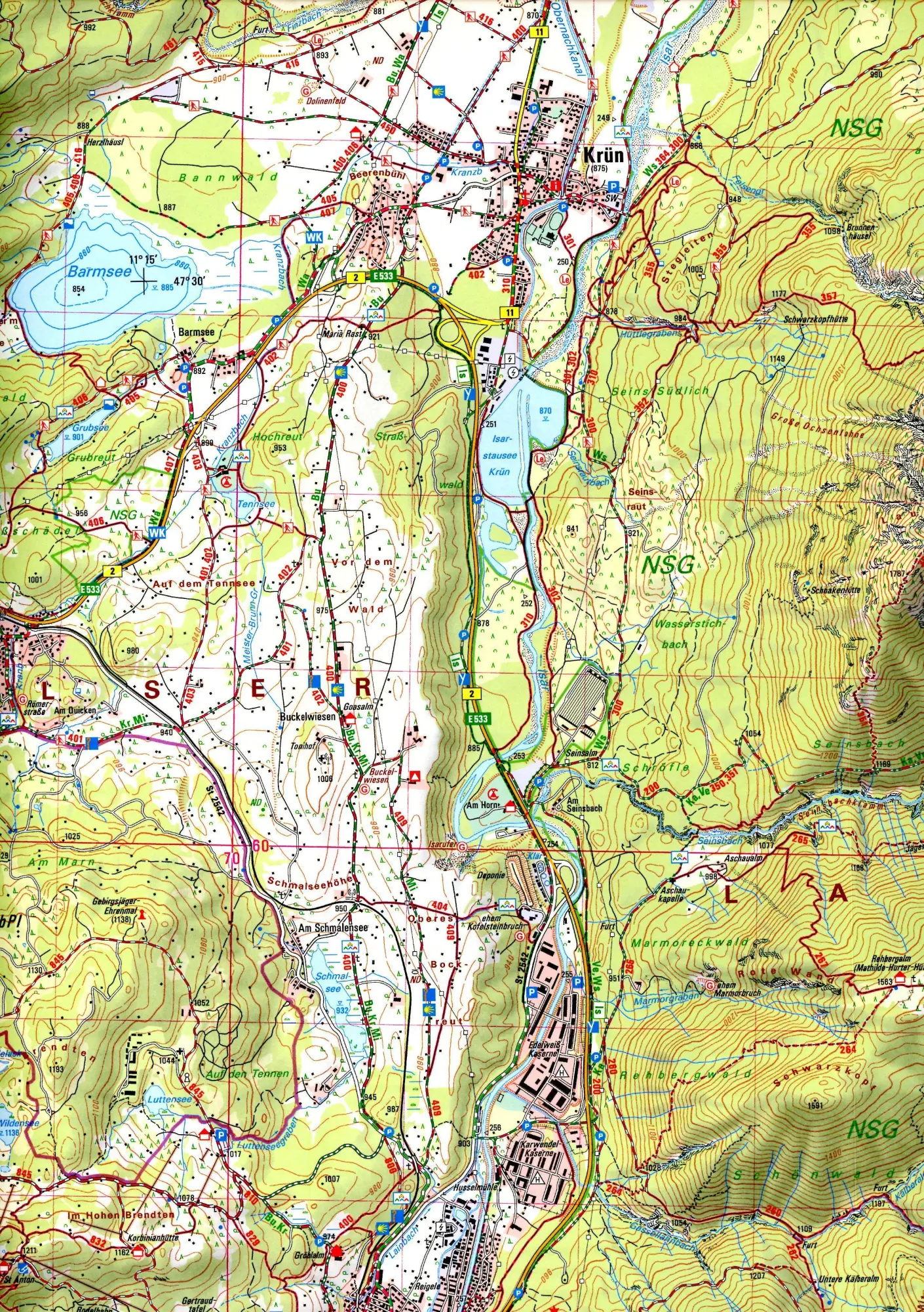 Bild: 9783899339512 | Mittenwald 1:25 000 | Digitalisierung | (Land-)Karte | Deutsch | 2022