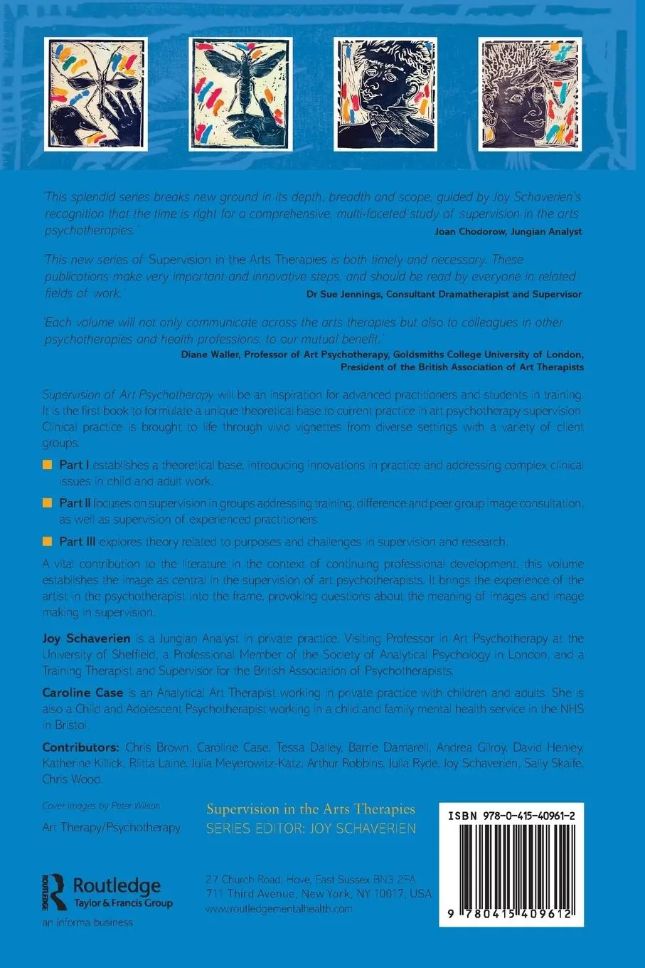 Rückseite: 9780415409612 | Supervision of Art Psychotherapy | Joy Schaverien | Taschenbuch | 2007