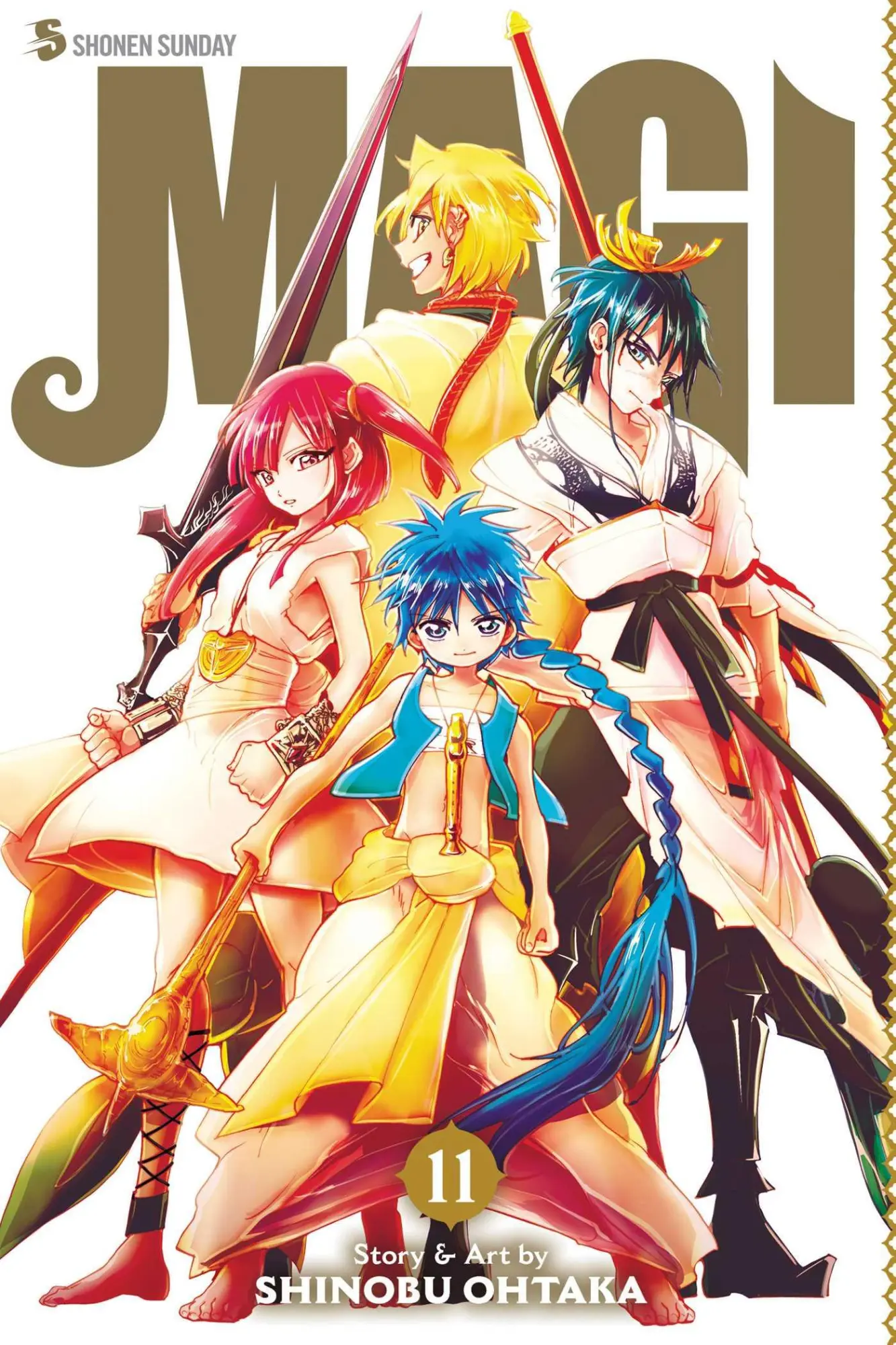 Cover: 9781421559612 | Magi: The Labyrinth of Magic, Vol. 11 | Shinobu Ohtaka | Taschenbuch
