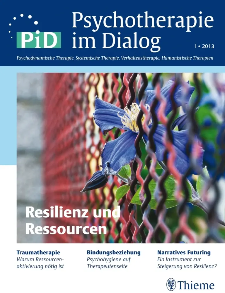 Cover: 9783131739612 | Resilienz und Ressourcen | PiD - Psychotherapie im Dialog | Buch