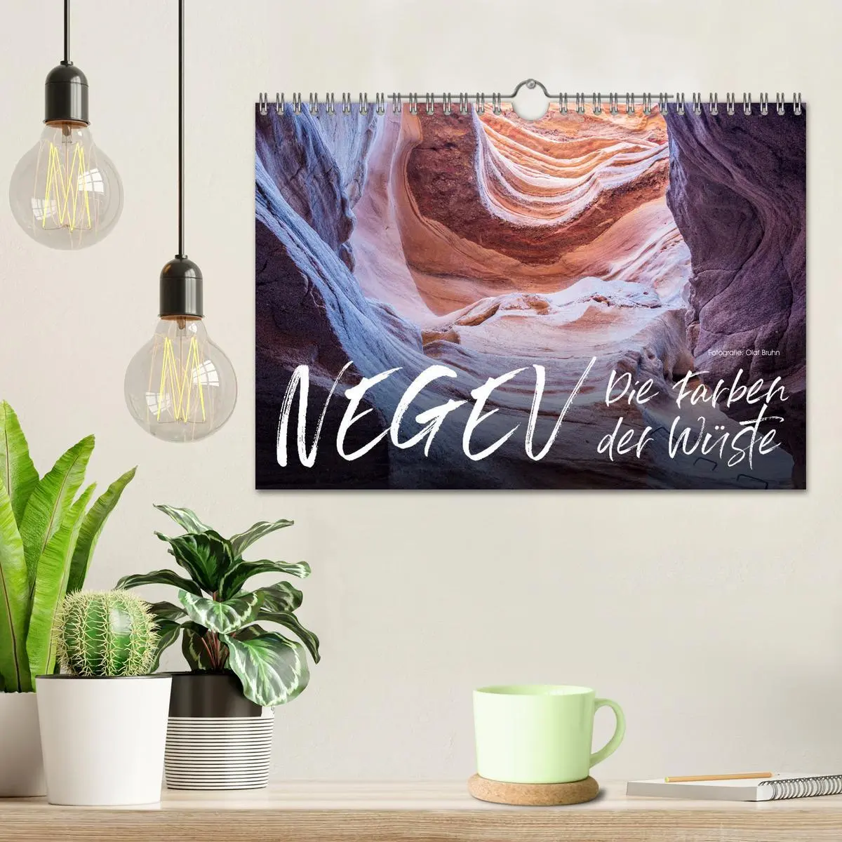 Bild: 9783457549612 | Negev - die Farben der Wüste (Wandkalender 2026 DIN A4 quer),...