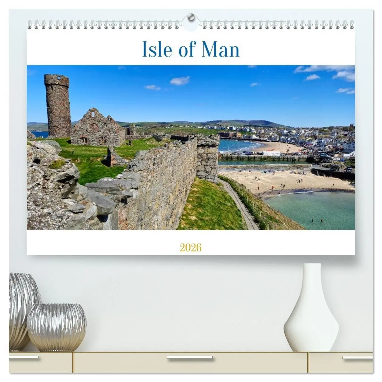 Cover: 9783516709612 | Isle of Man (hochwertiger Premium Wandkalender 2026 DIN A2 quer),...