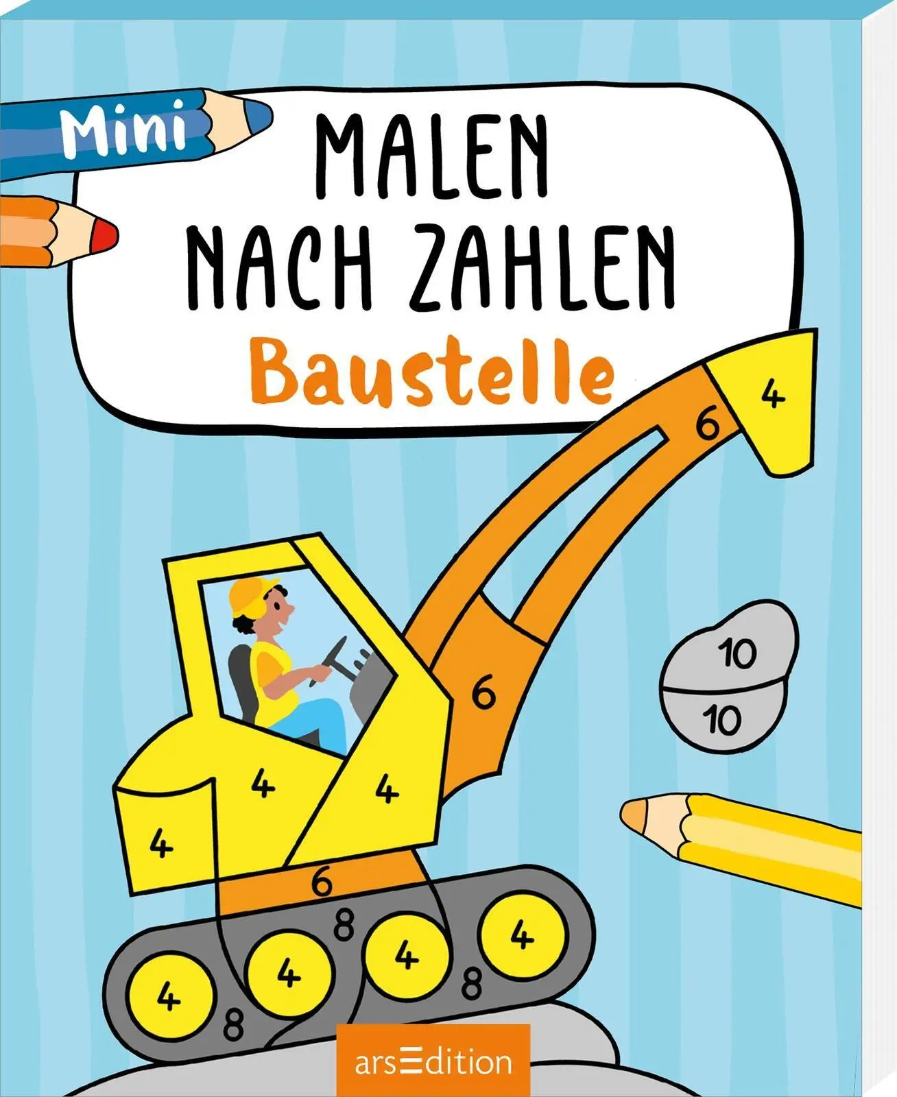 Cover: 9783845869612 | Malen nach Zahlen Mini - Baustelle | Corina Beurenmeister | Buch