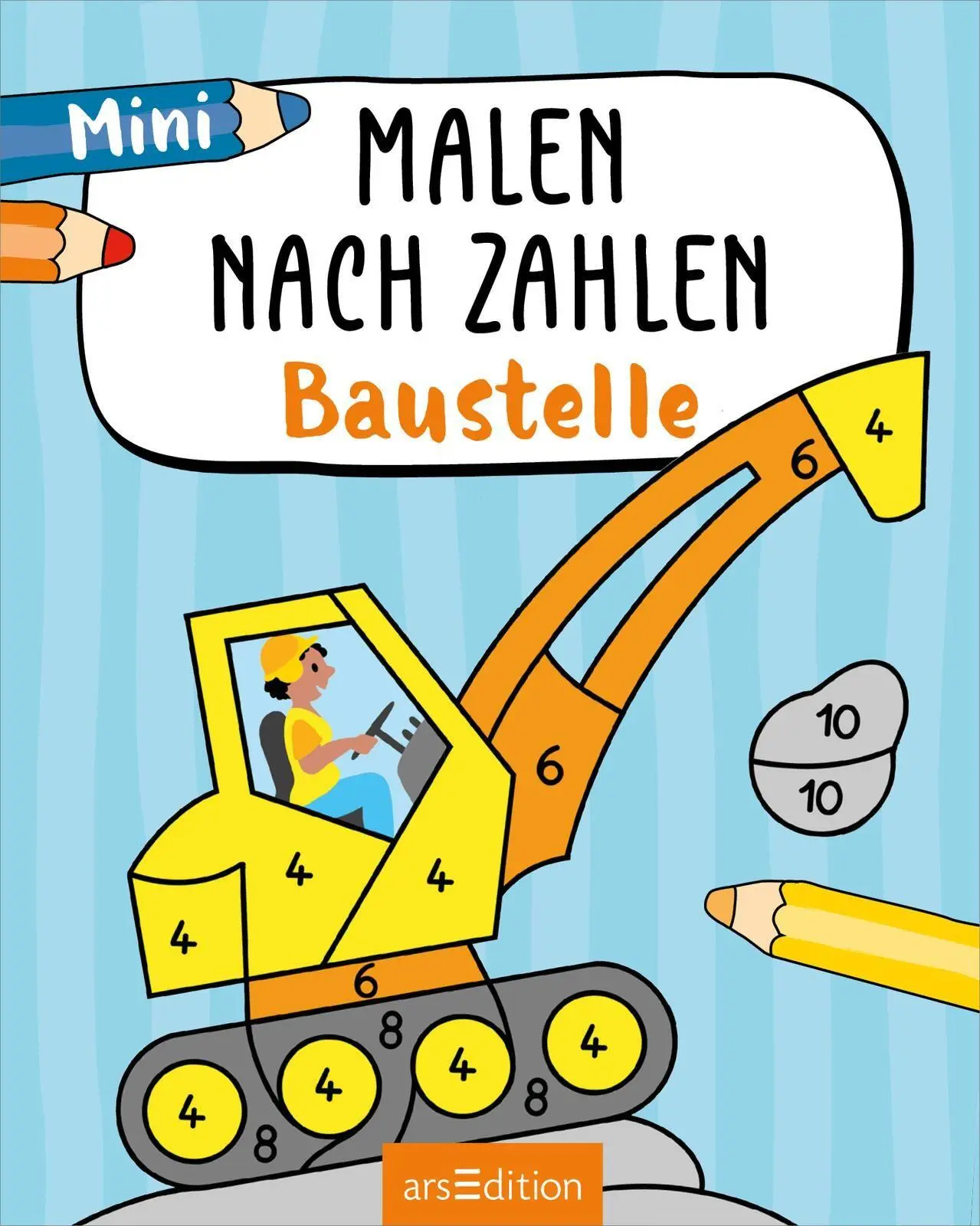 Bild: 9783845869612 | Malen nach Zahlen Mini - Baustelle | Corina Beurenmeister | Buch
