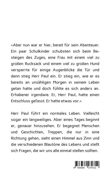 Rückseite: 9783384279712 | Herr Paul | oder die Unwahrscheinlichkeit des Glücks | Rike Richstein