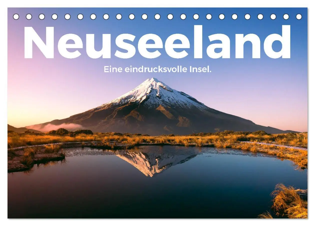 Cover: 9783457609712 | Neuseeland - Eine eindrucksvolle Insel. (Tischkalender 2026 DIN A5...