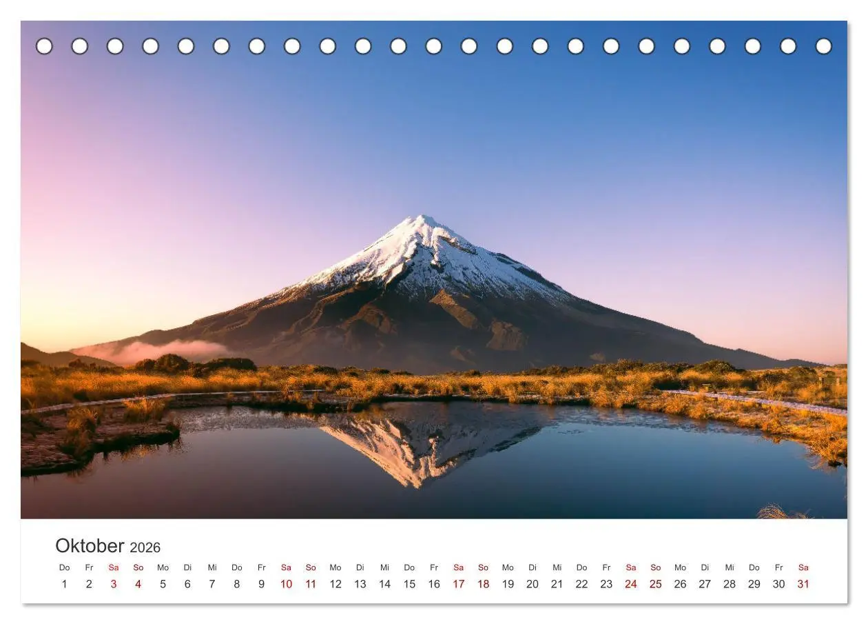 Bild: 9783457609712 | Neuseeland - Eine eindrucksvolle Insel. (Tischkalender 2026 DIN A5...