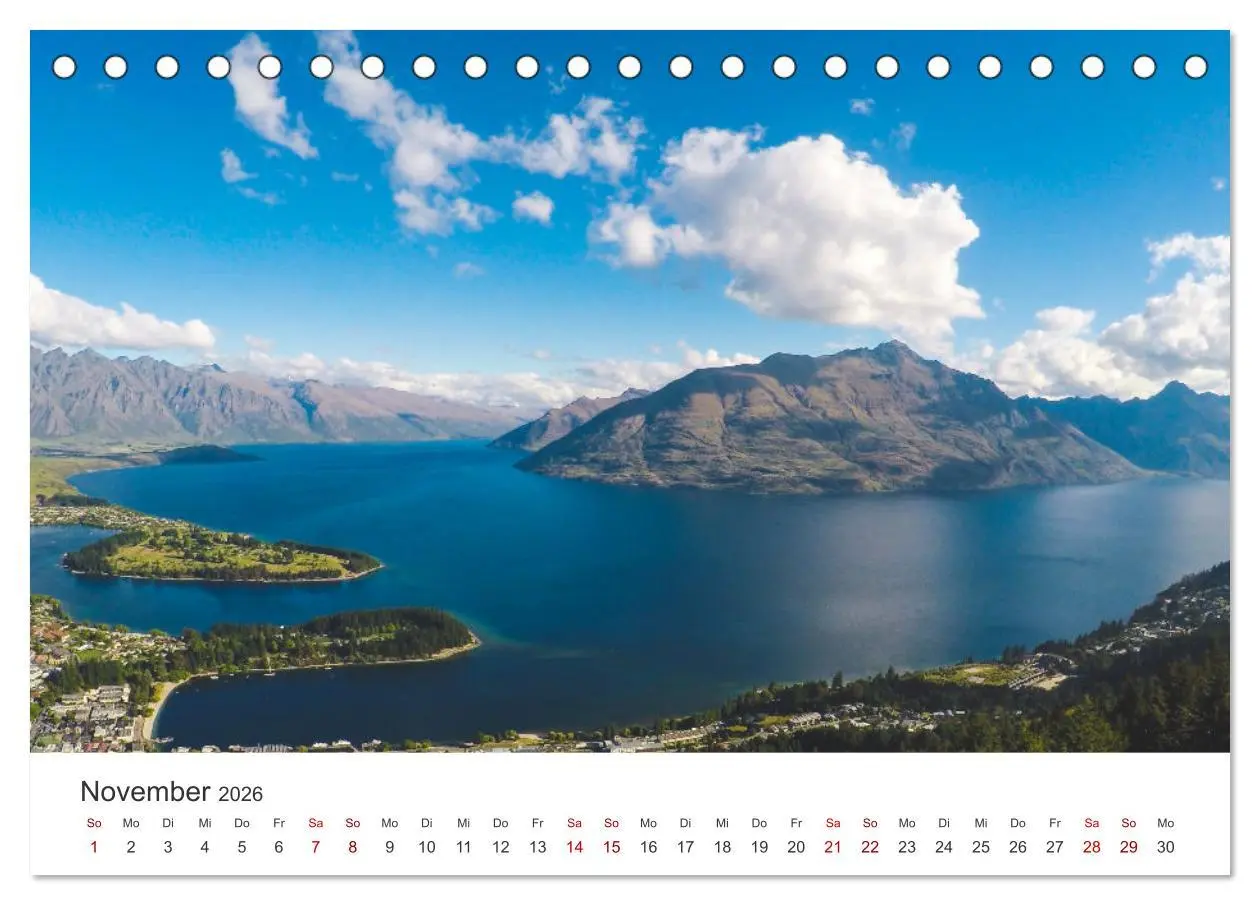 Bild: 9783457609712 | Neuseeland - Eine eindrucksvolle Insel. (Tischkalender 2026 DIN A5...
