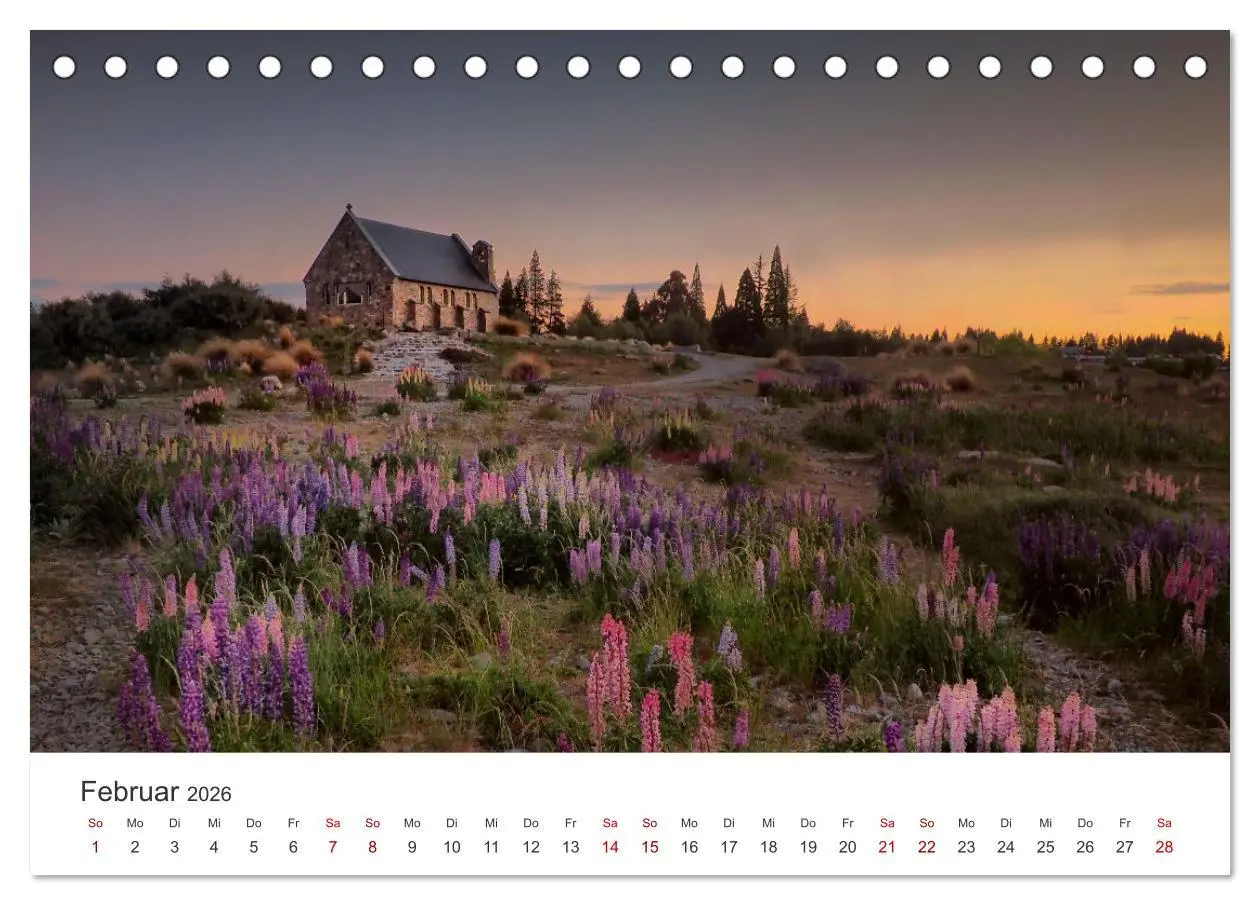 Bild: 9783457609712 | Neuseeland - Eine eindrucksvolle Insel. (Tischkalender 2026 DIN A5...
