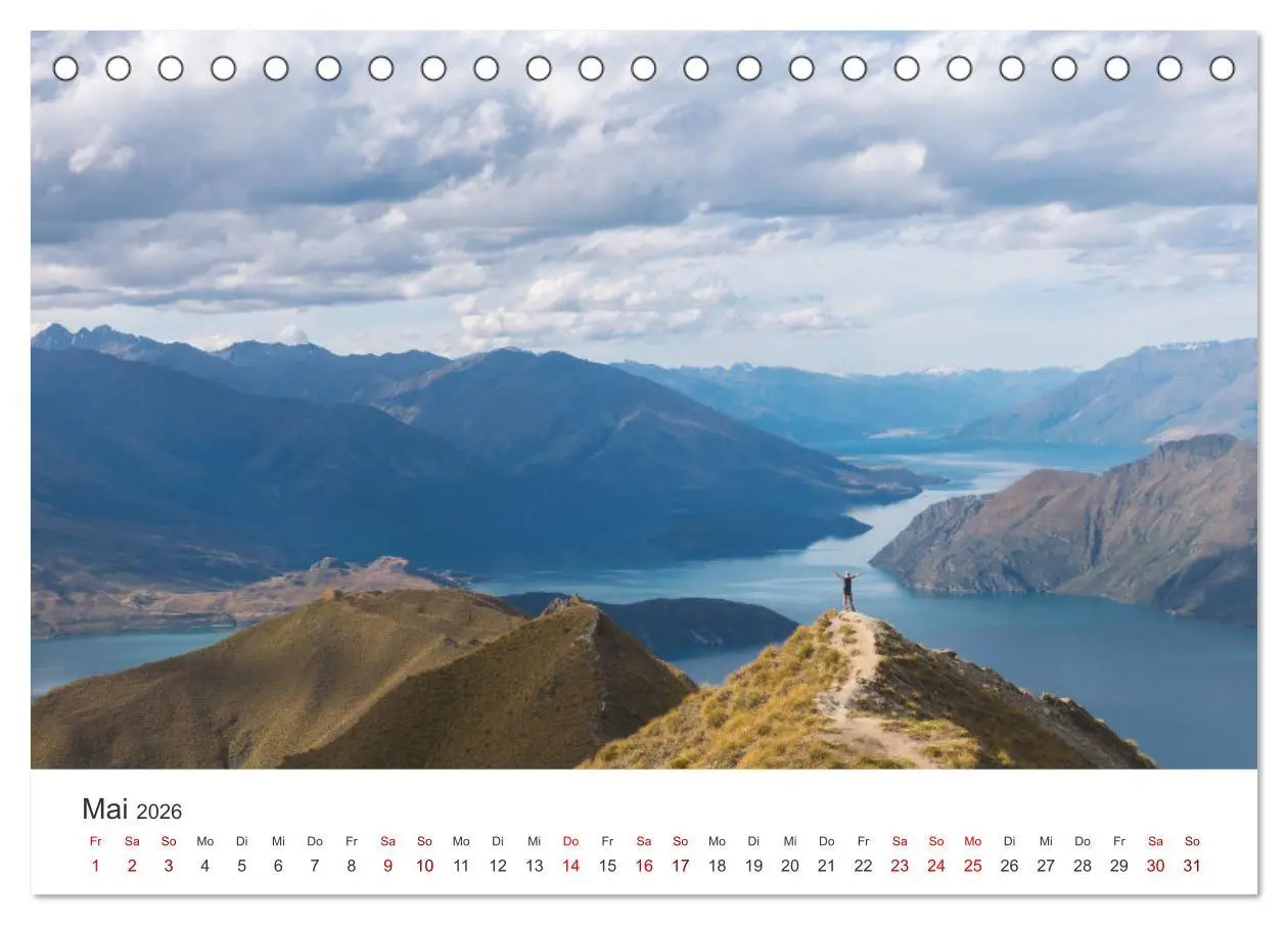 Bild: 9783457609712 | Neuseeland - Eine eindrucksvolle Insel. (Tischkalender 2026 DIN A5...
