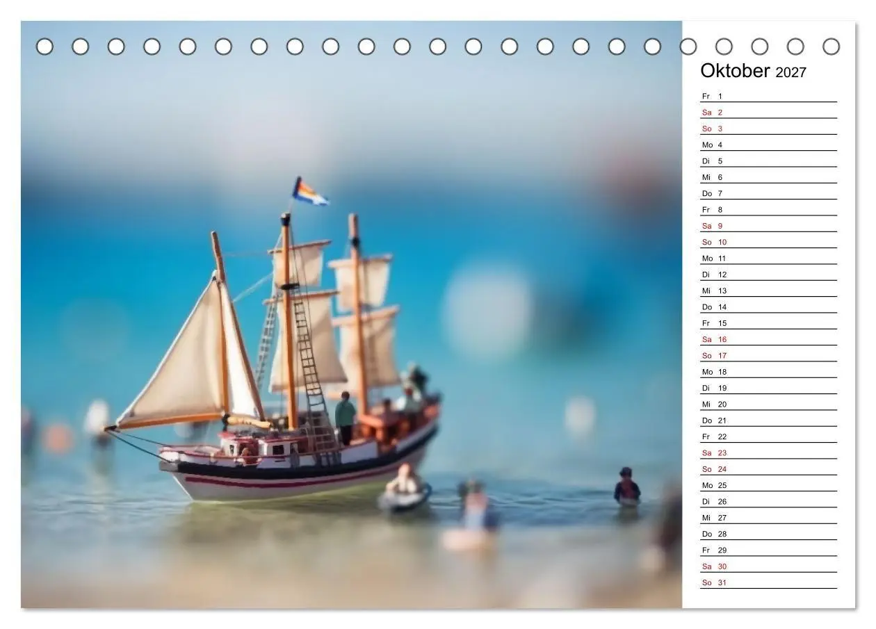 Bild: 9783516799712 | Miniatur Weltreise (Tischkalender 2027 DIN A5 quer), CALVENDO...