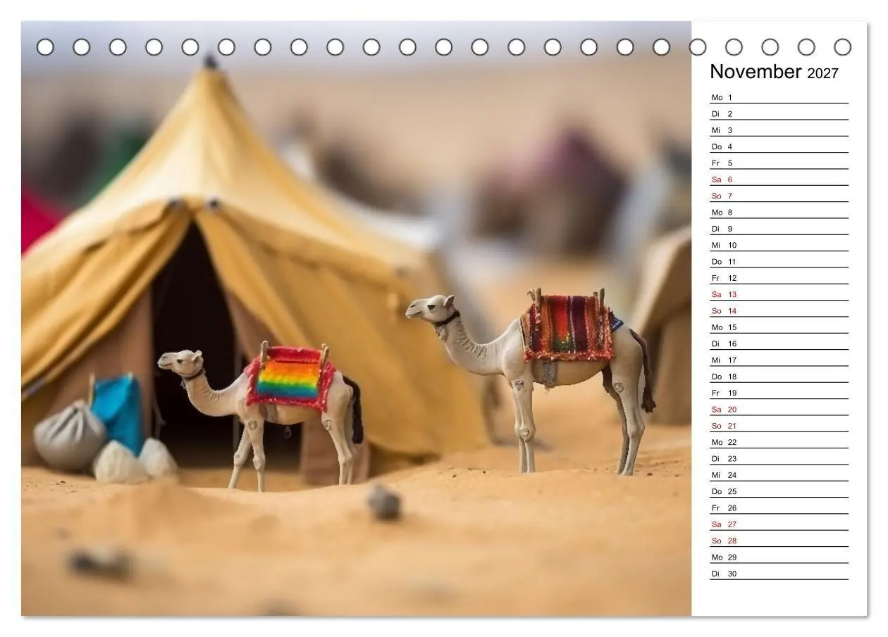 Bild: 9783516799712 | Miniatur Weltreise (Tischkalender 2027 DIN A5 quer), CALVENDO...