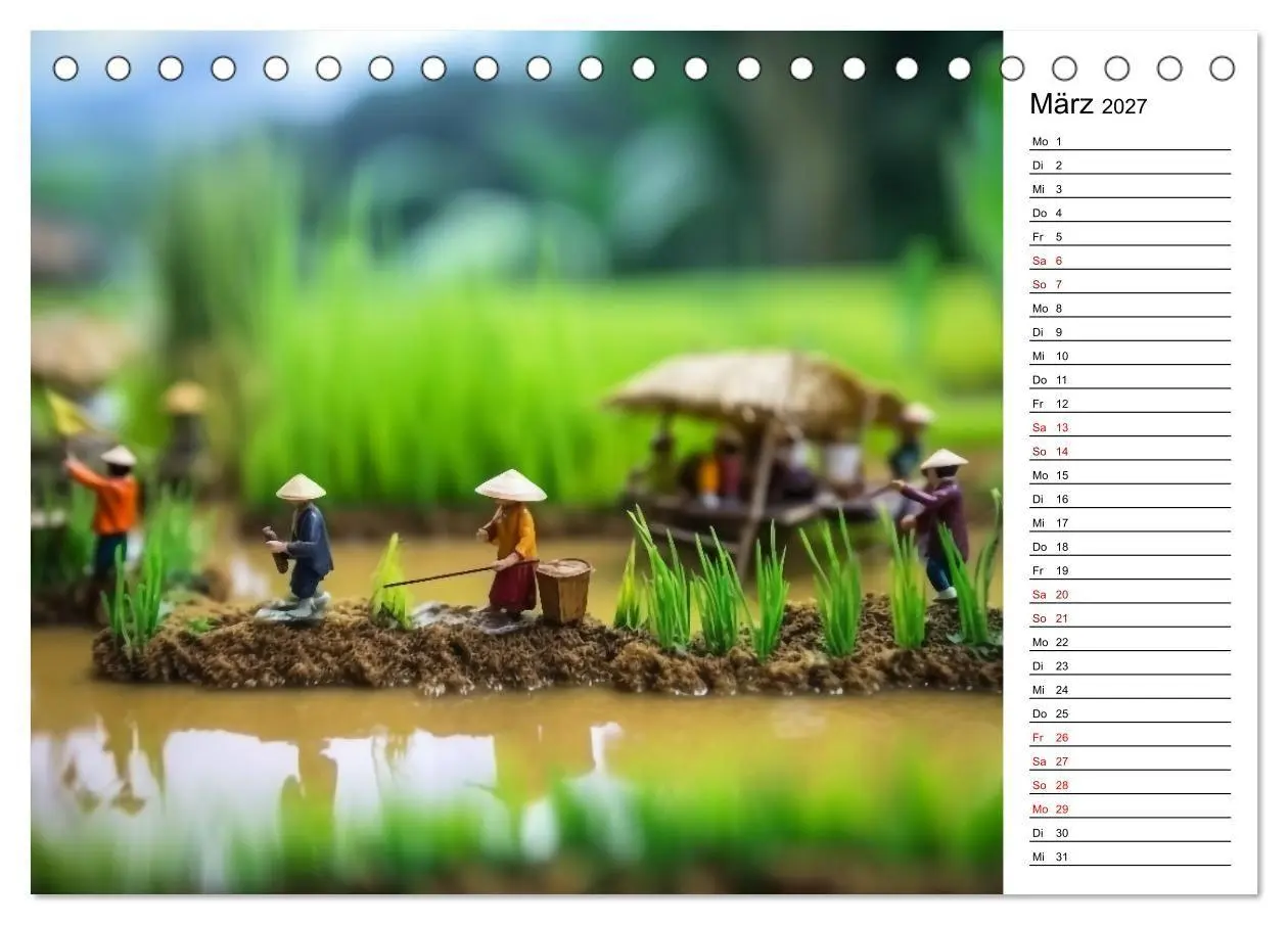 Bild: 9783516799712 | Miniatur Weltreise (Tischkalender 2027 DIN A5 quer), CALVENDO...