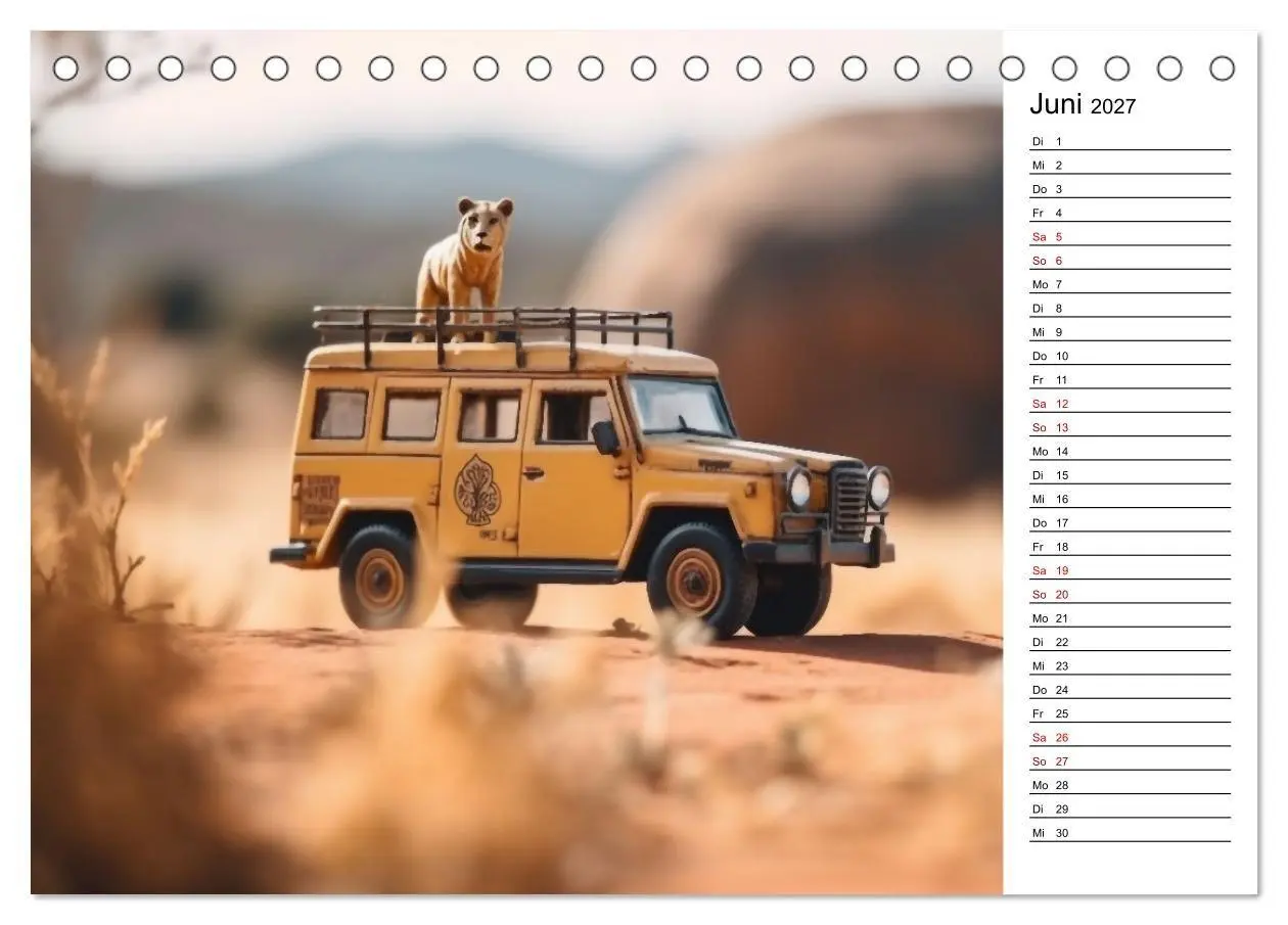 Bild: 9783516799712 | Miniatur Weltreise (Tischkalender 2027 DIN A5 quer), CALVENDO...
