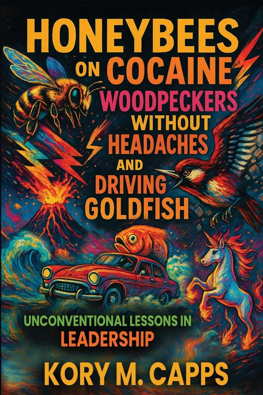 Cover: 9798349429712 | Honeybees on Cocaine, Woodpeckers without Headaches and Driving...