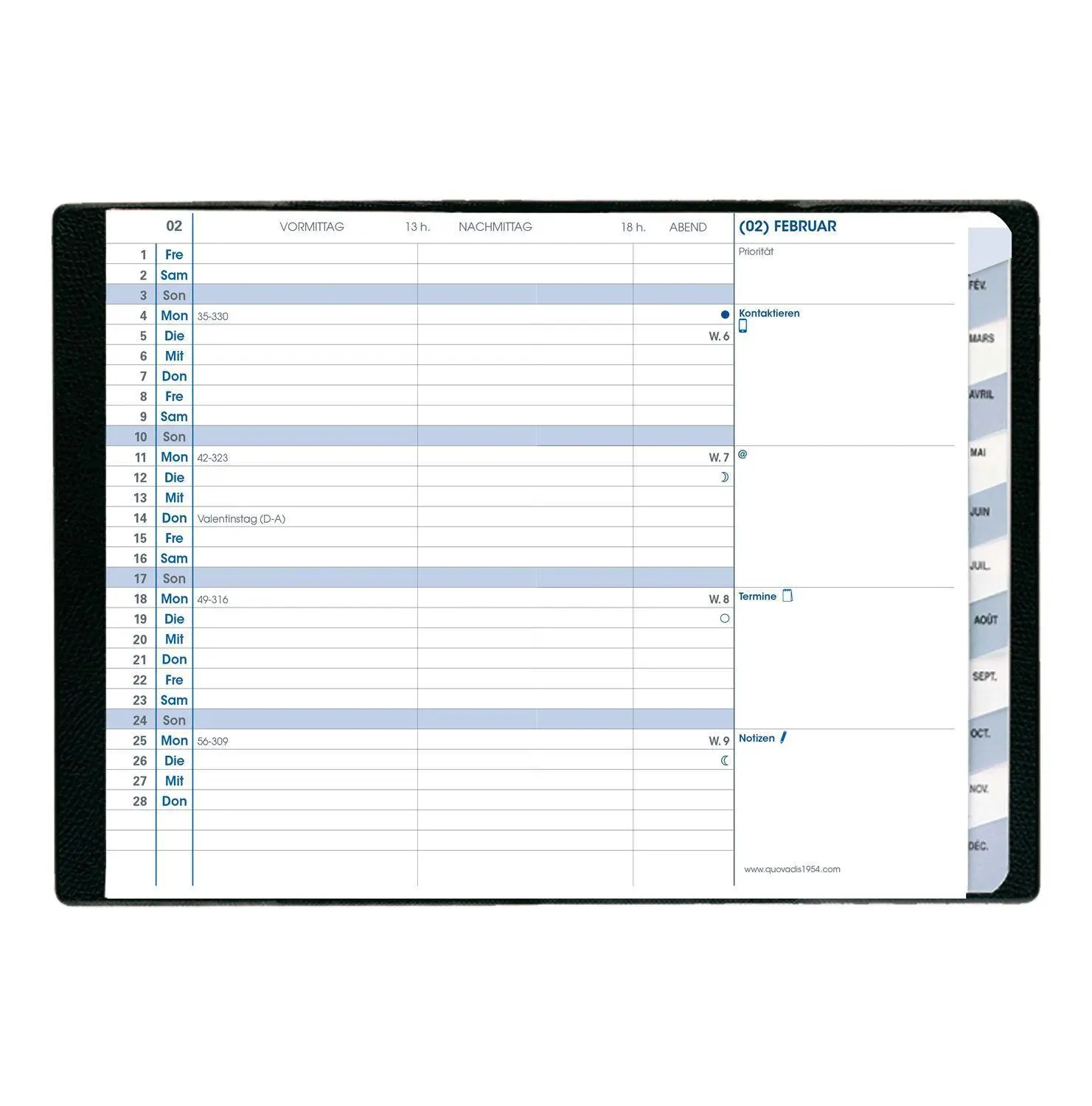 Bild: 3371010129812 | Plain VZ Impala schwarz 2026 | Kalender im Taschenformat | Taschenbuch