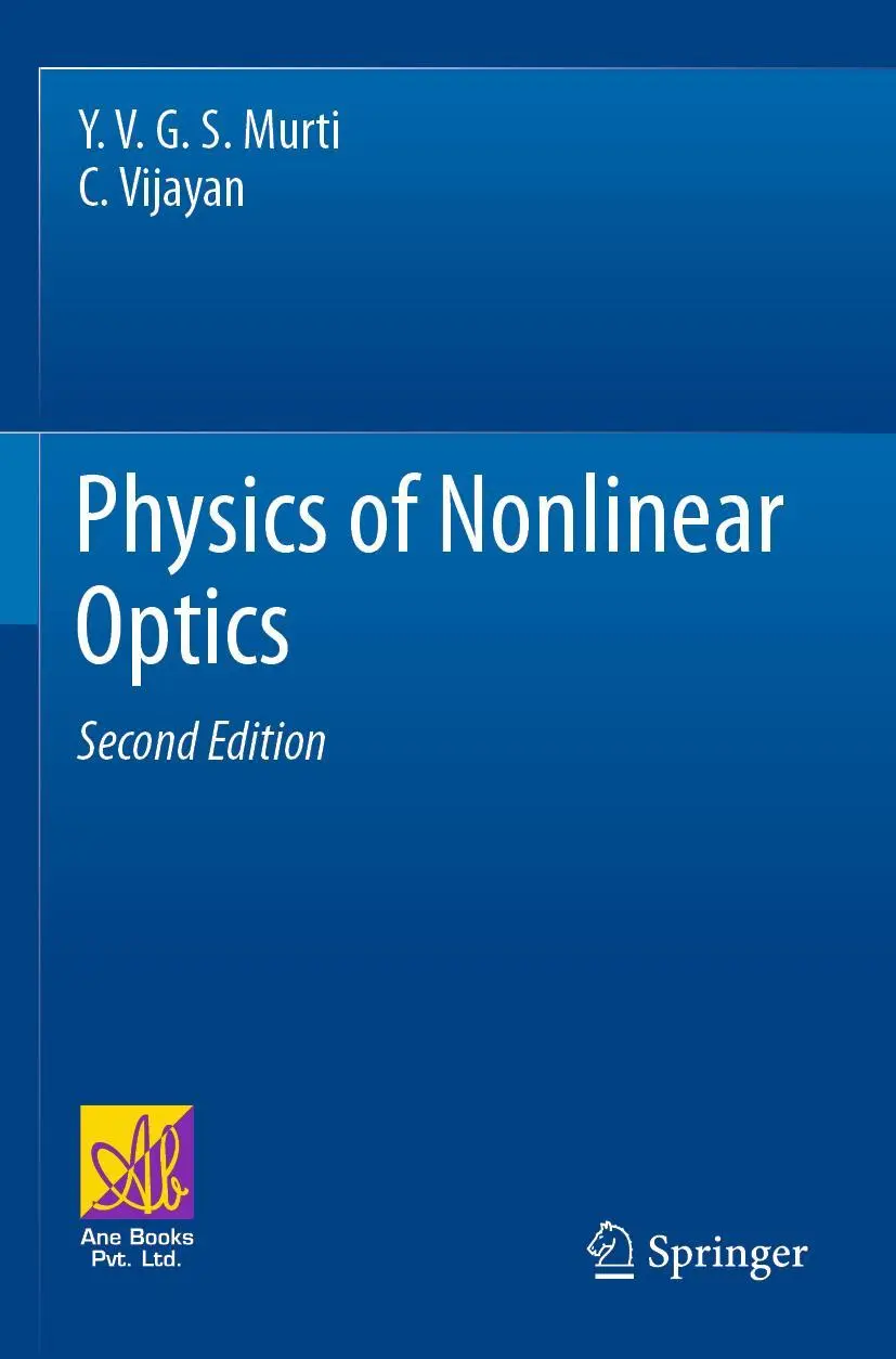Cover: 9783030739812 | Physics of Nonlinear Optics | C. Vijayan (u. a.) | Taschenbuch | xviii