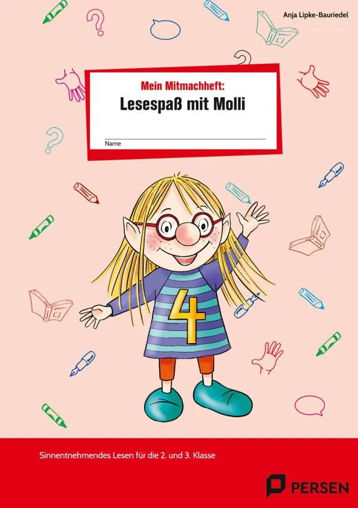 Cover: 9783403209812 | Mein Mitmachheft 4: Lesespaß mit Molli | Anja Lipke-Bauriedel | 56 S.