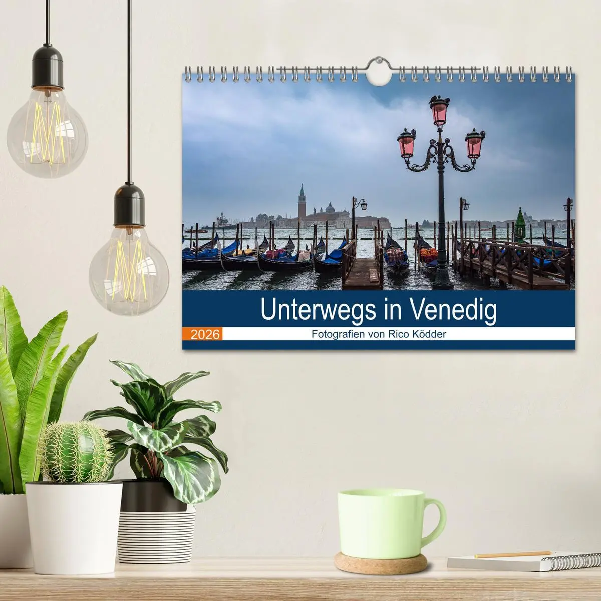 Bild: 9783457699812 | Unterwegs in Venedig (Wandkalender 2026 DIN A4 quer), CALVENDO...