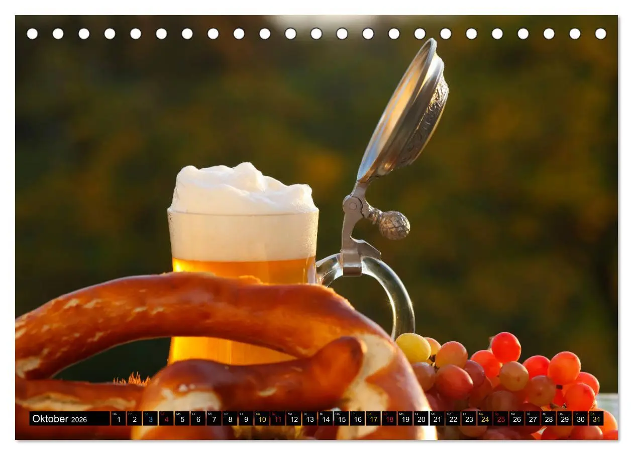 Bild: 9783457839812 | Biergenuss zu jeder Jahreszeit (Tischkalender 2026 DIN A5 quer),...