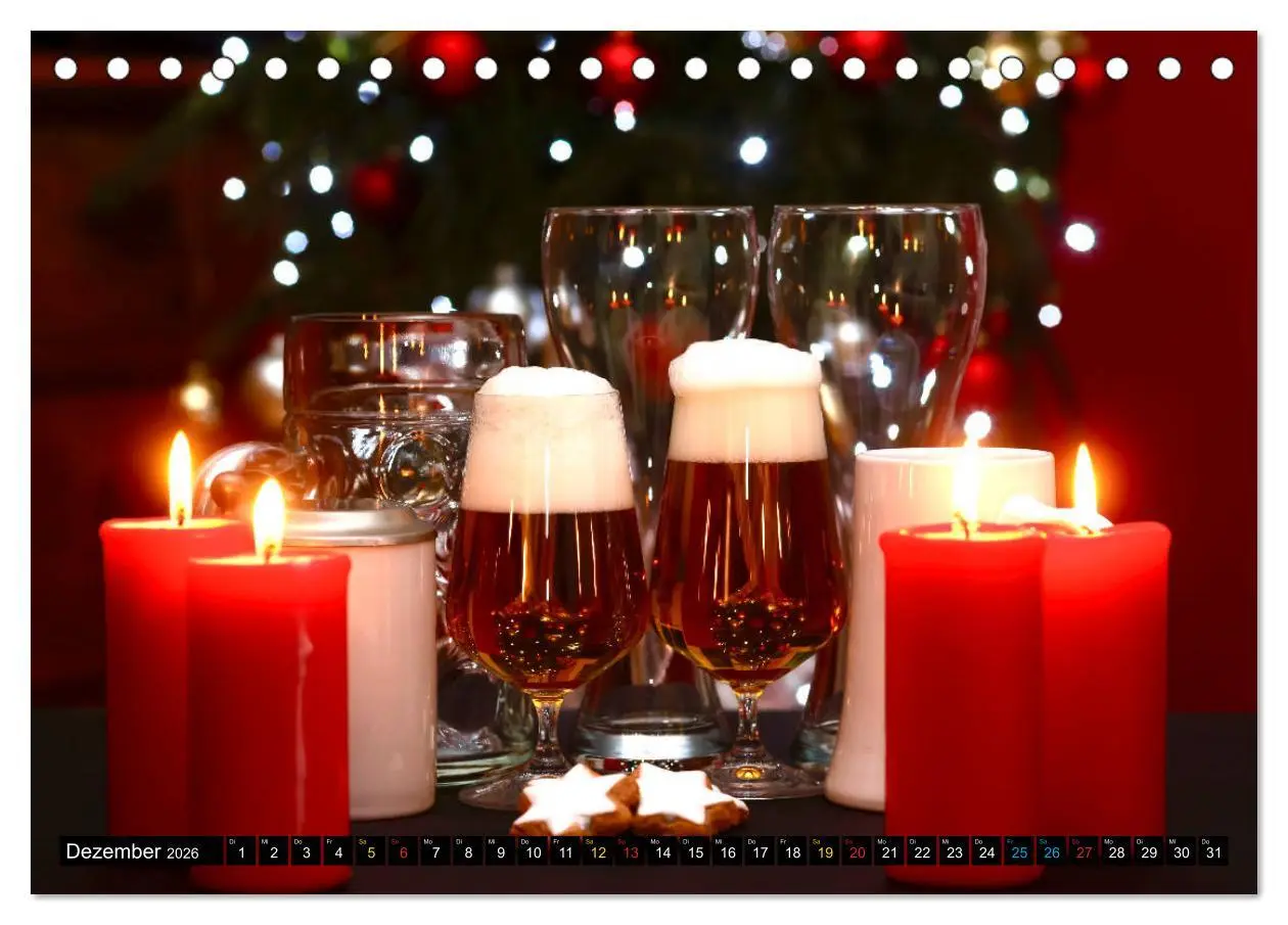 Bild: 9783457839812 | Biergenuss zu jeder Jahreszeit (Tischkalender 2026 DIN A5 quer),...
