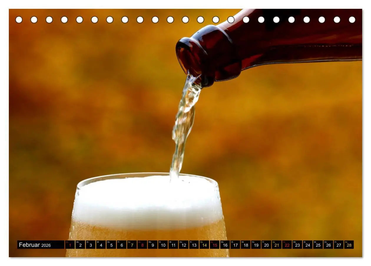 Bild: 9783457839812 | Biergenuss zu jeder Jahreszeit (Tischkalender 2026 DIN A5 quer),...