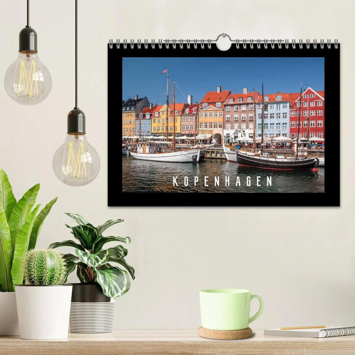 Bild: 9783516169812 | Kopenhagen (Wandkalender 2026 DIN A4 quer), CALVENDO Monatskalender