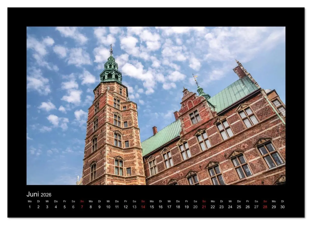 Bild: 9783516169812 | Kopenhagen (Wandkalender 2026 DIN A4 quer), CALVENDO Monatskalender