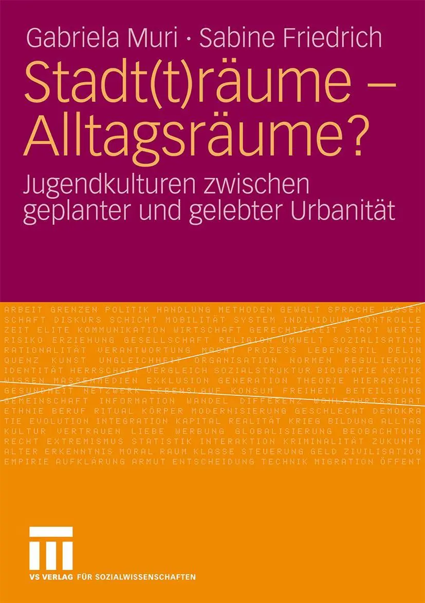 Cover: 9783531159812 | Stadt(t)räume - Alltagsräume? | Sabine Friedrich (u. a.) | Taschenbuch