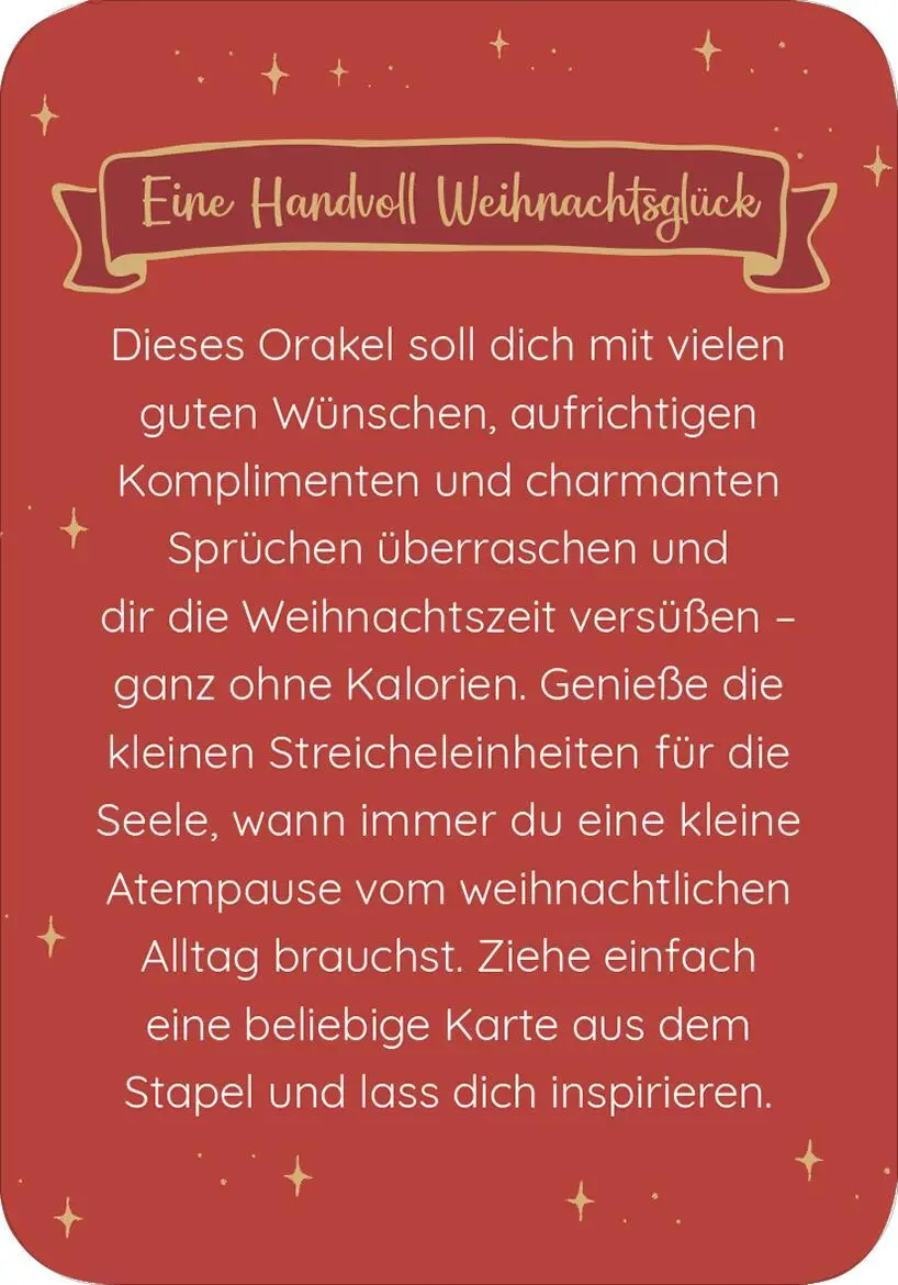 Bild: 9783845849812 | Wunschorakel zu Weihnachten | 50 schöne Wünsche für liebe Menschen
