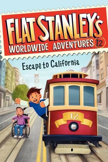 Cover: 9780062189912 | Flat Stanley's Worldwide Adventures #12: Escape to California | Brown