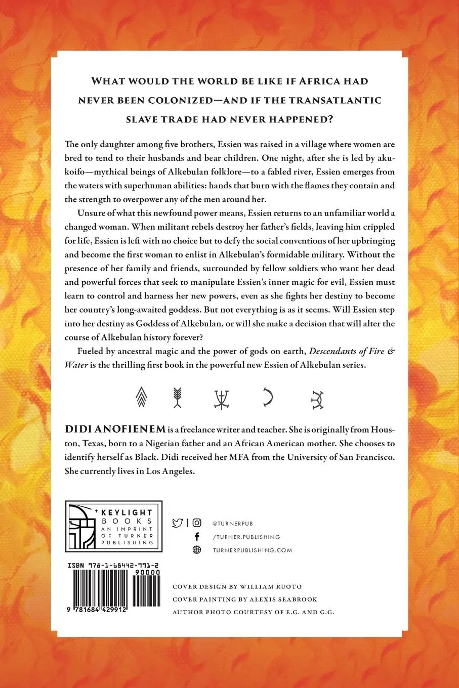 Rückseite: 9781684429912 | Descendants of Fire &amp; Water | Didi Anofienem | Taschenbuch | Englisch