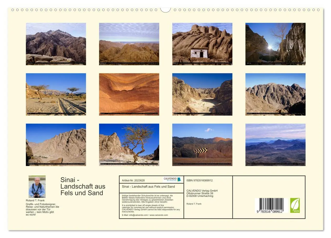 Bild: 9783516089912 | Sinai - Landschaft aus Fels und Sand (hochwertiger Premium...