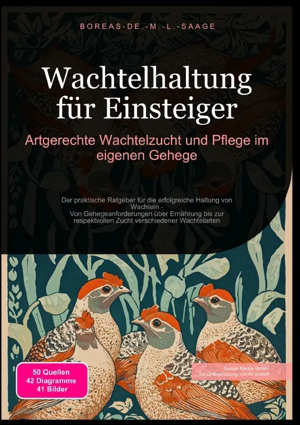 Cover: 9783819719912 | Wachtelhaltung für Einsteiger: Artgerechte Wachtelzucht und Pflege...